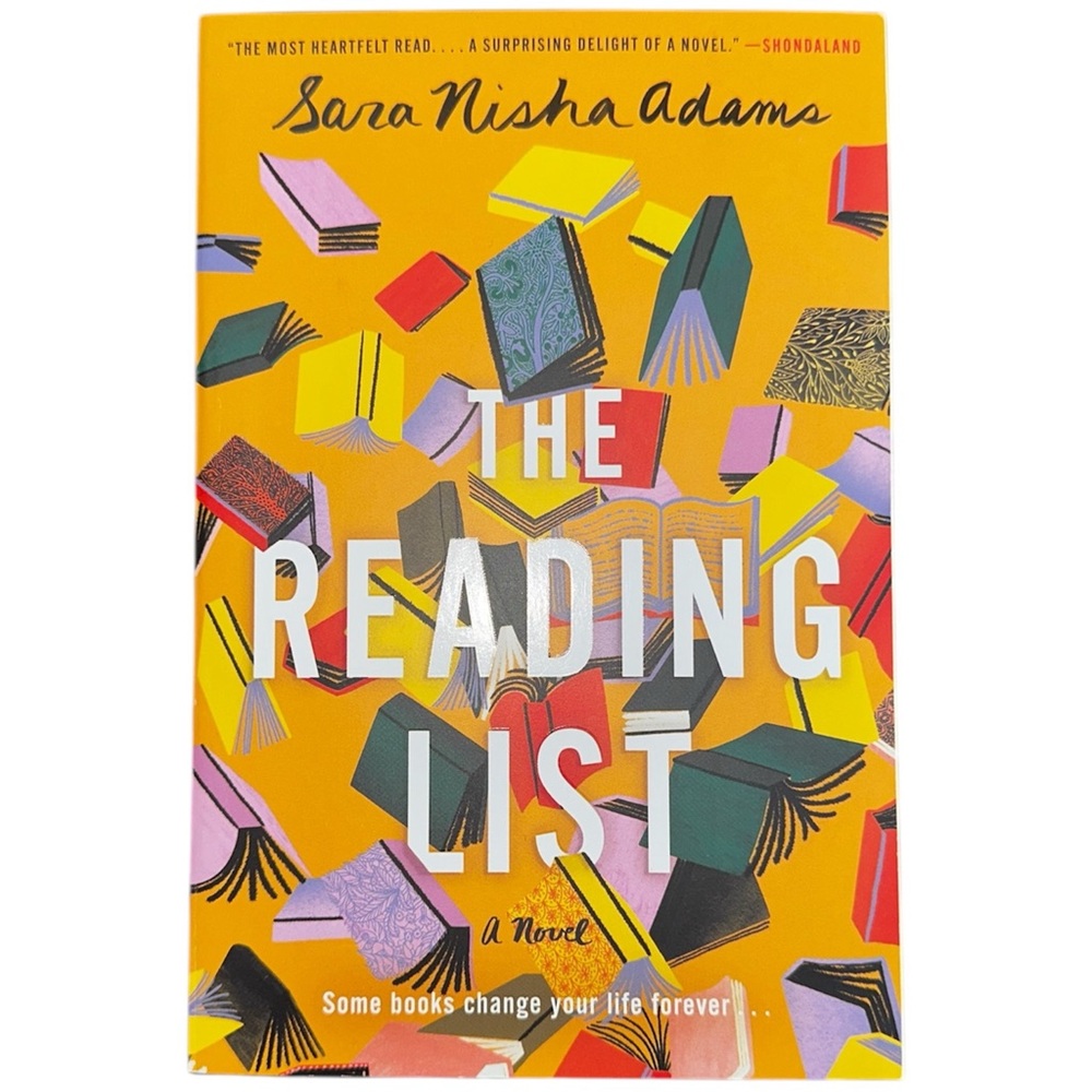 The Reading List by Sara Nisha Adams Paperback Book Fiction Novel
